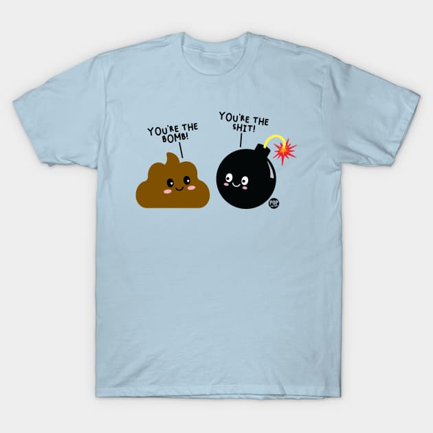 bomb shit T-Shirt by toddgoldmanart